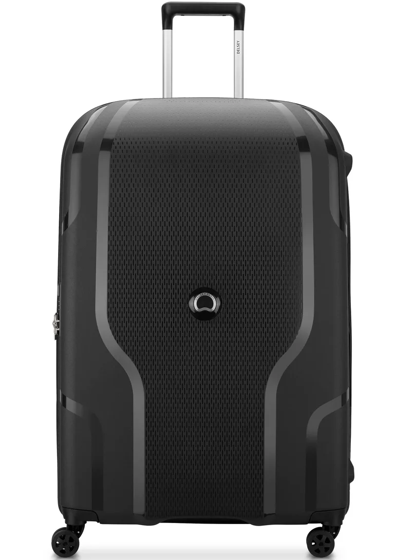 Clavel 83 Cm Expandable 4-Double Wheeled Check-In Luggage Trolley (Recycled) - Black